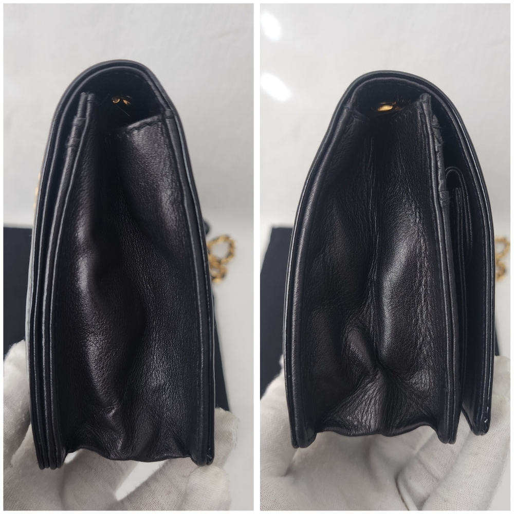 Auth Chanel Coco Timeless Wallet on Chain - Picture 10 of 11